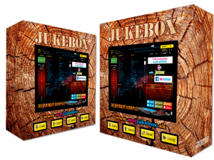 Drevený jukebox